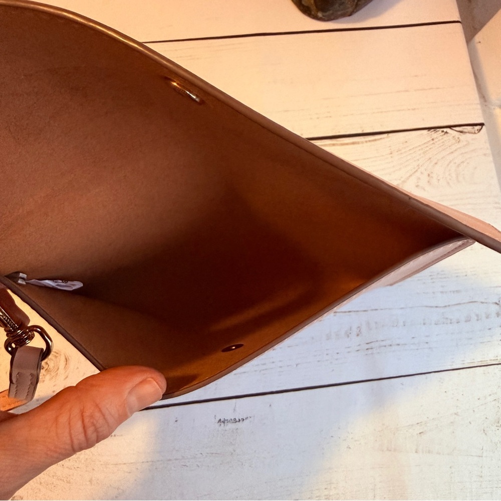Stella McCartney | Dusty Pink Vegan Leather Wristlet/Clutch - Picture 8 of 10